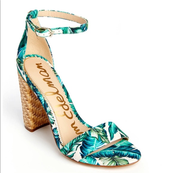 sam edelman yaro palm print